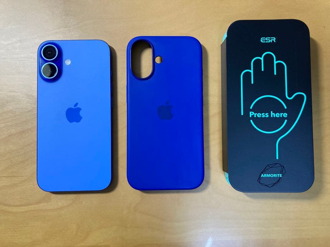 iPhone16 ウルトラマリン 128GB バッテリー最大容量100％