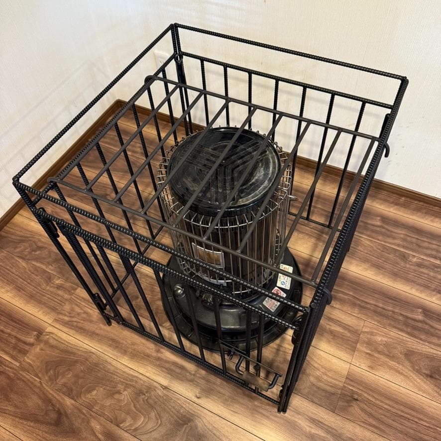 トヨトミ対流型石油ストーブ KS-67H対応 ストーブガード異形鉄筋無