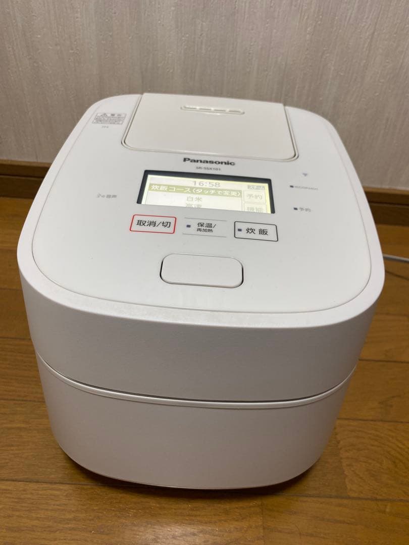 Panasonic スチーム＆可変圧力IHジャー5.5合炊き SR-SSX101