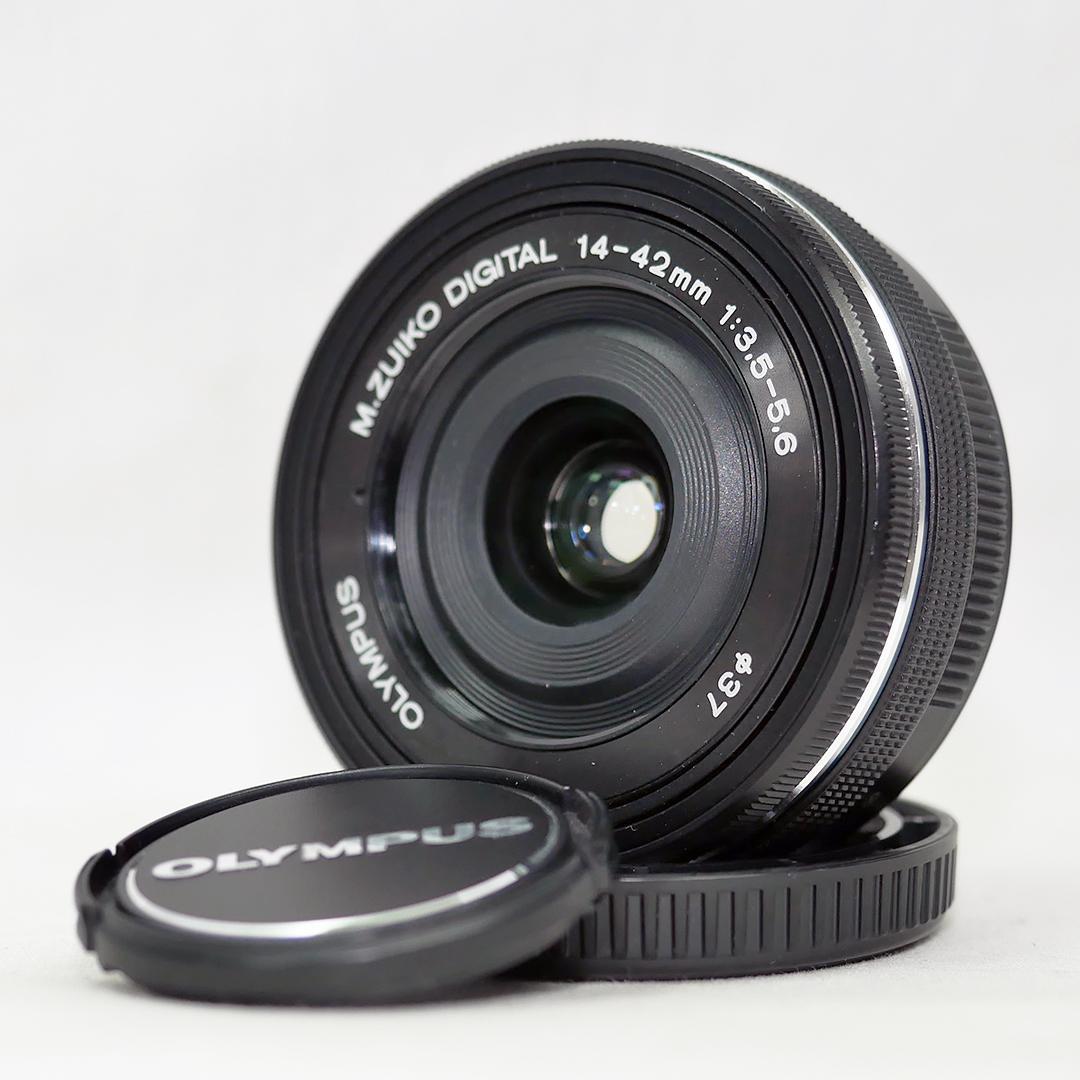 オリンパス 電動パンケーキレンズ M.ZUIKO 14-42mm ブラック