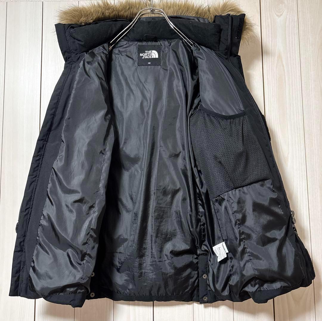 ノースフェイス ロング ダウンジャケット コート ファー ドライベント 120