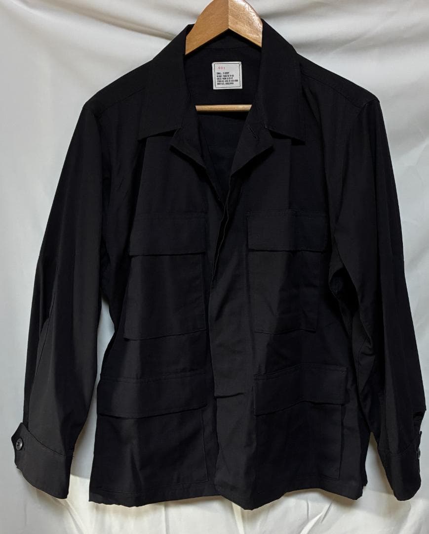 97’s US特殊部隊 BDUジャケット ブラック357 DEAD
