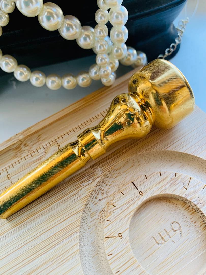 JUN‘SトランペットマウスピースGIGAMASTER 2-2 熱処理ヘアライン