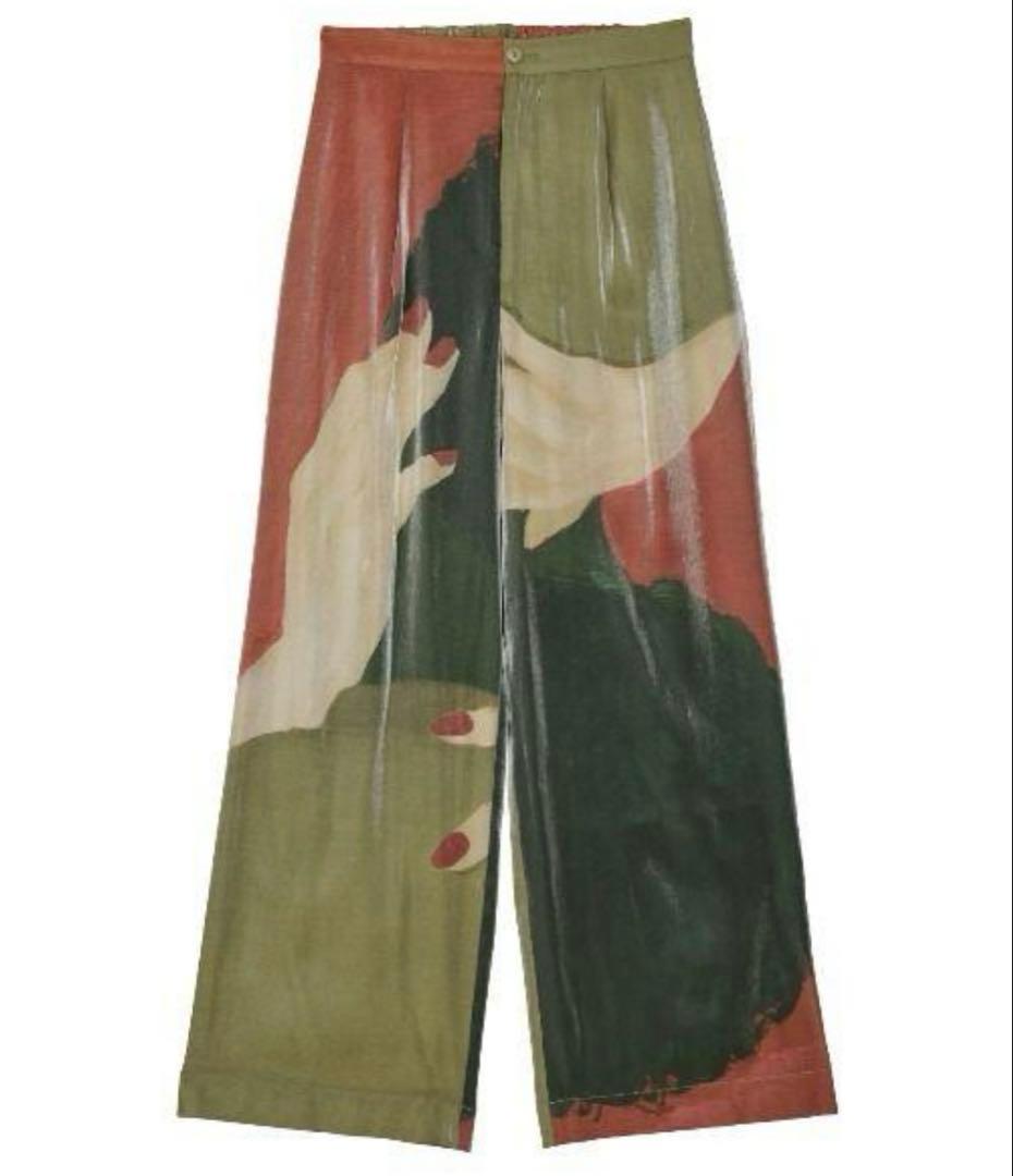 kkk　LITTLE FUNNY FACE PANTS　　ameri M