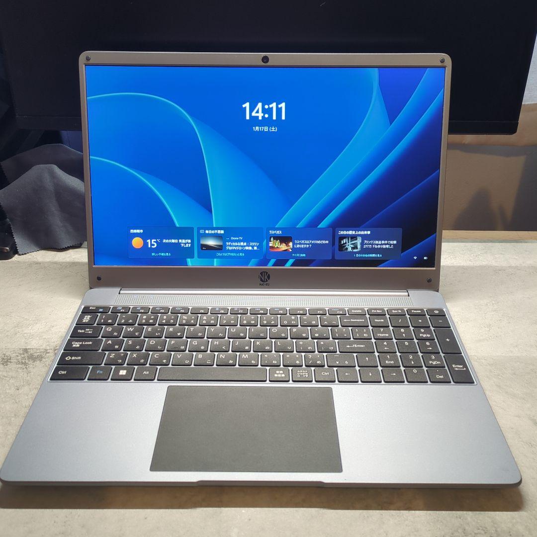 Nat-ku n4120s ノートパソコン win11 セットアップ済み