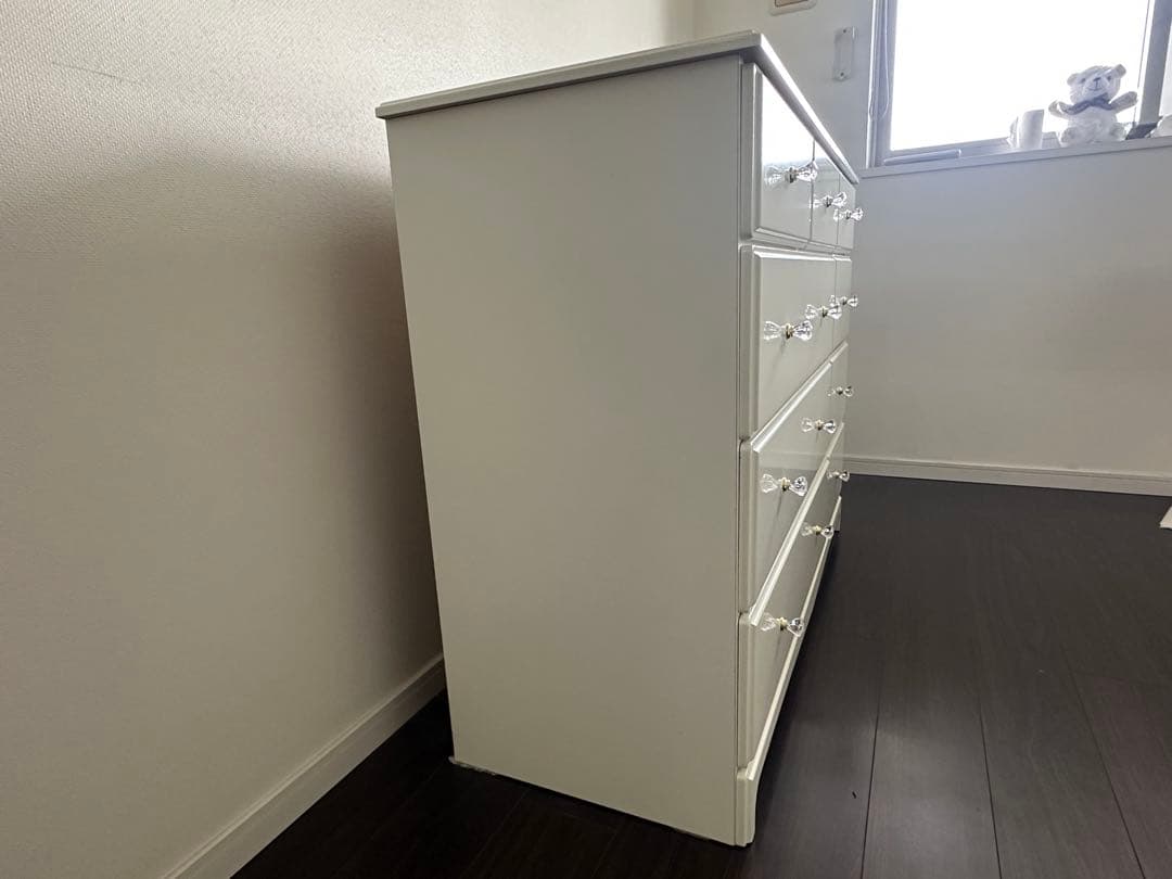 送料込 アルファタカバ 4段ワイドチェスト ローチェスト