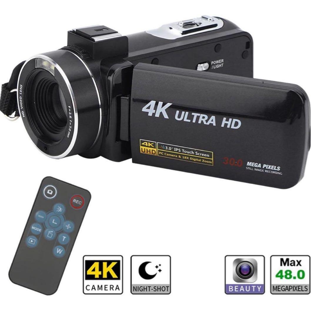 ビデオカメラ一式　本体　4K