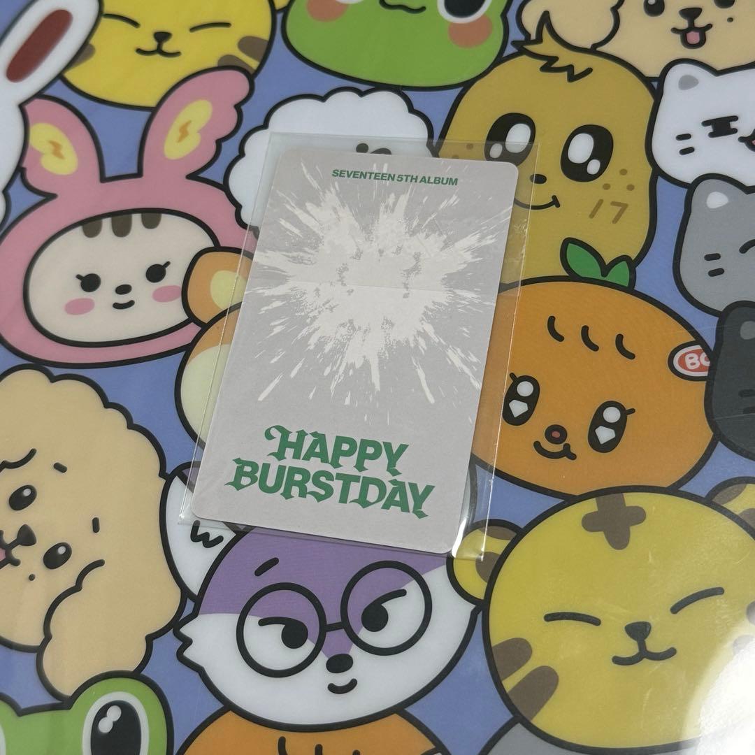 セブチ　happy burstday ウィバ　ラキドロ　ミンハオ