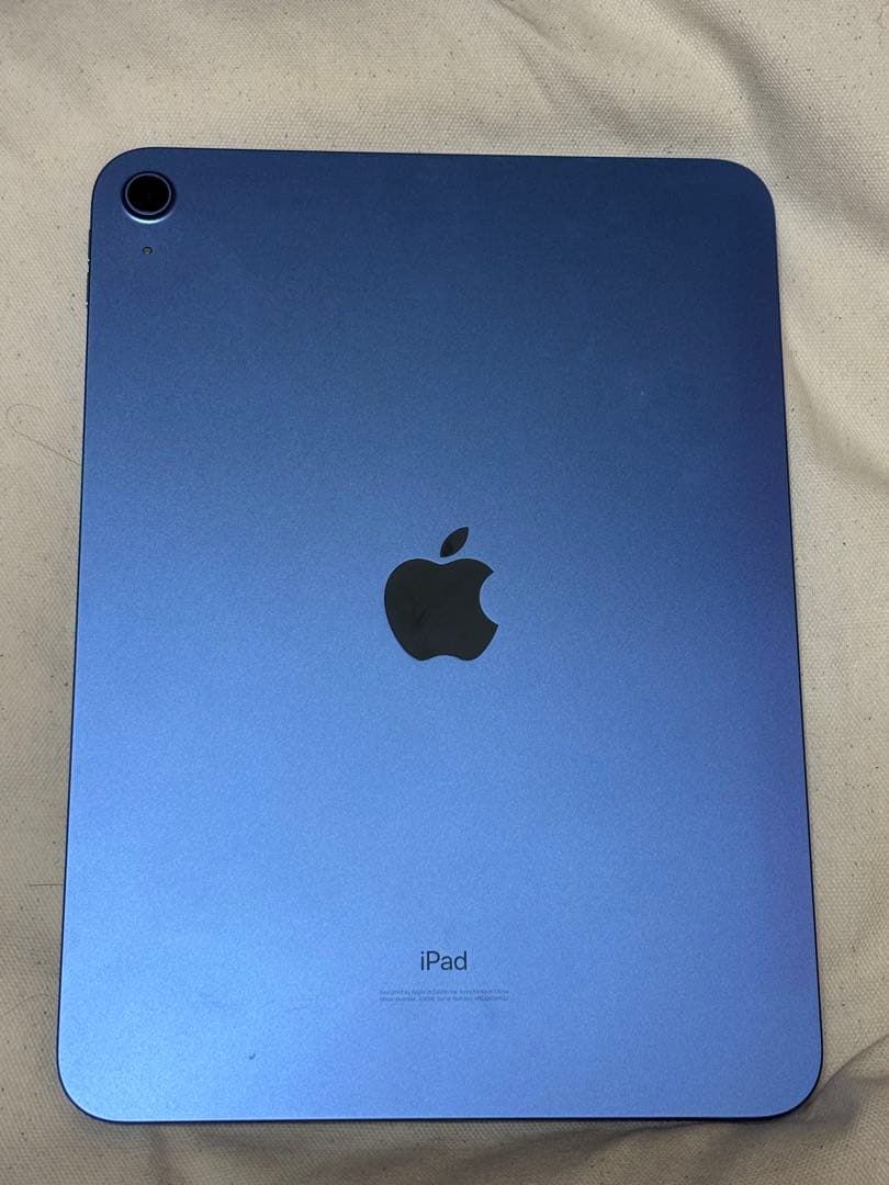 値下げ Apple iPad 本体 ブルー 第10世代 10.9インチ