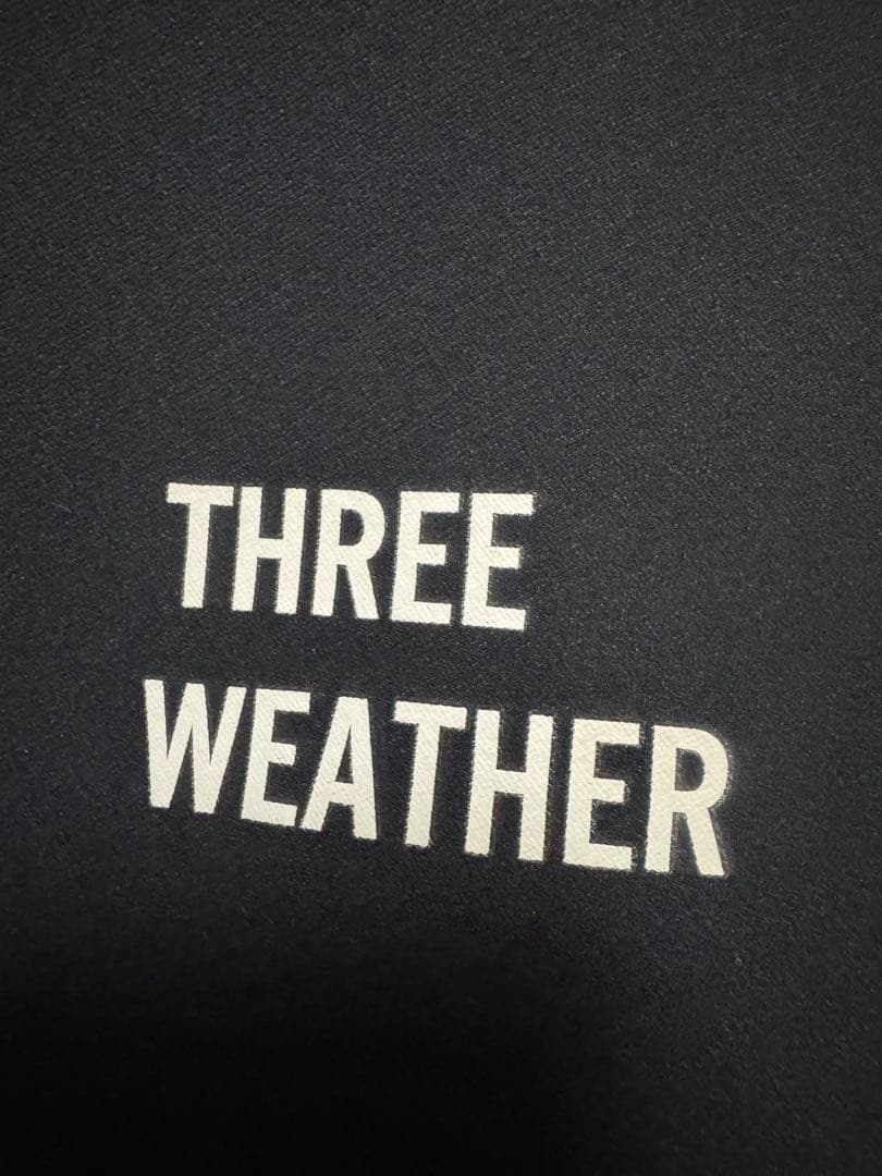 THREE WEATHER ウェットフルスーツ ブラック　キッズ　ジュニア