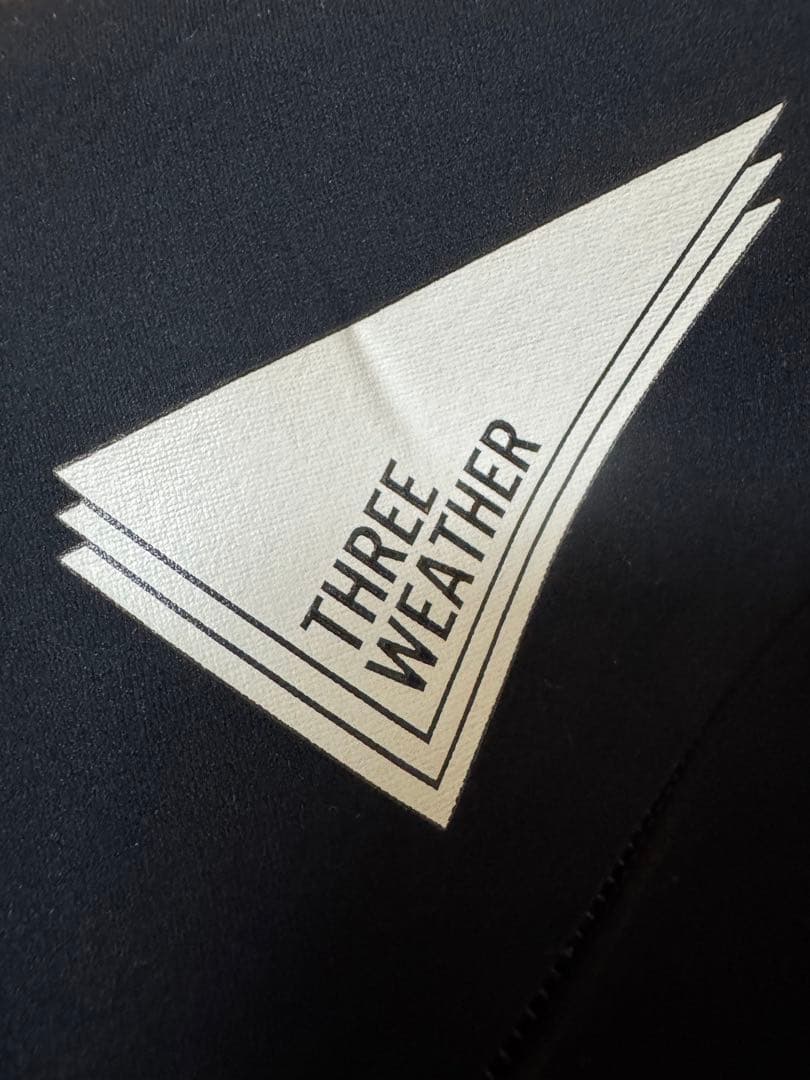 THREE WEATHER ウェットフルスーツ ブラック　キッズ　ジュニア