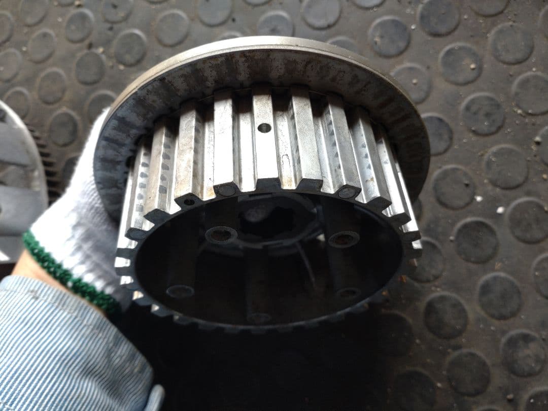 XJR400 クラッチハウジング一式 美品