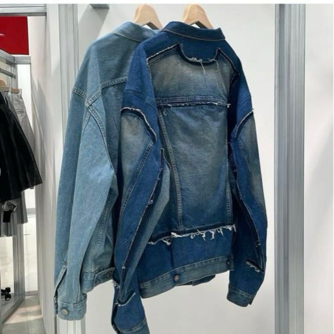 ジュンヤワタナベ リーバイスW ネームデニムジャケット（再構築）