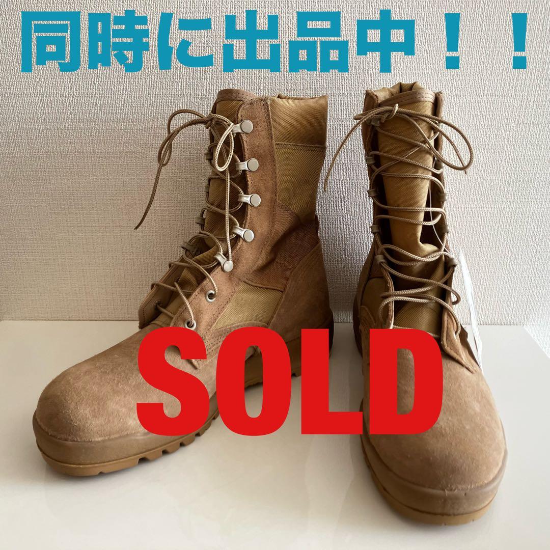 米軍用靴 新品 ベルビル ゴアテックス メンズショートブーツ スチールトゥ