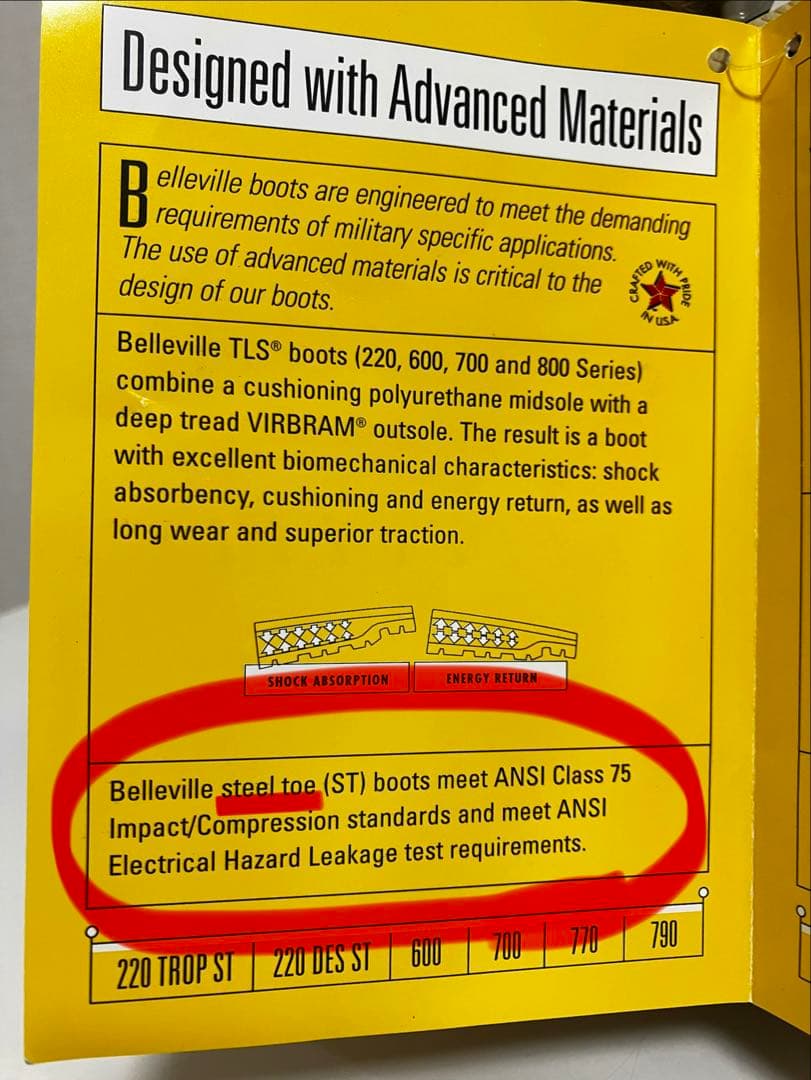 米軍用靴 新品 ベルビル ゴアテックス メンズショートブーツ スチールトゥ
