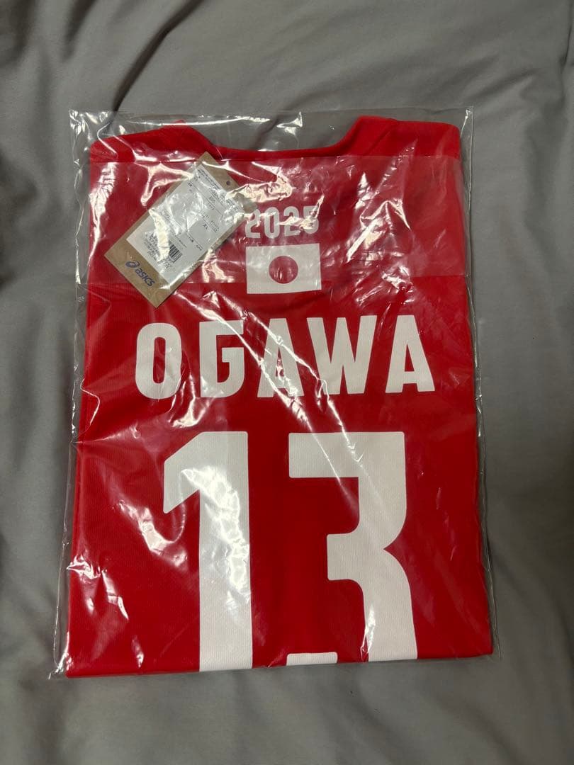 小川智大　2025年代表ユニフォーム 13