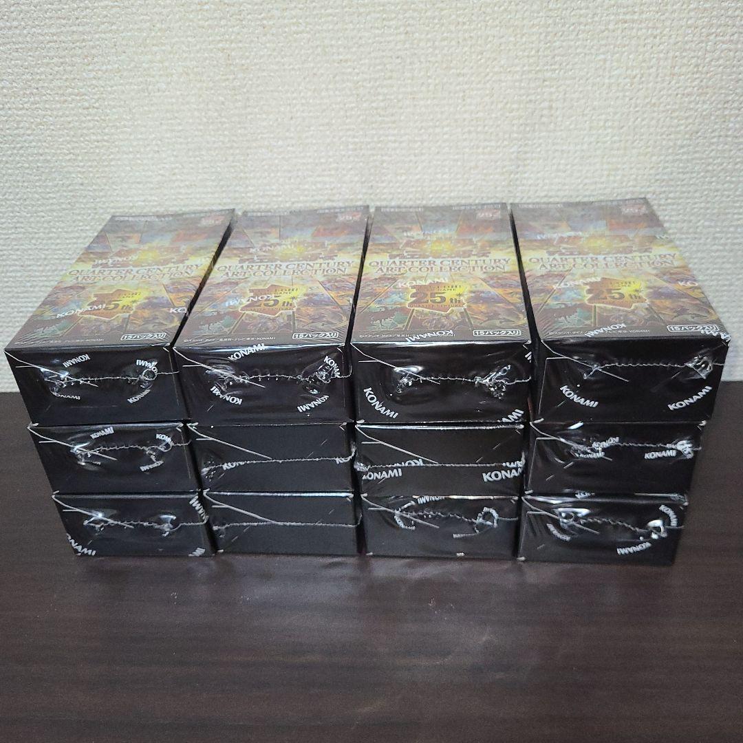【新品未開封】遊戯王クォーターセンチュリーアートコレクション 12box