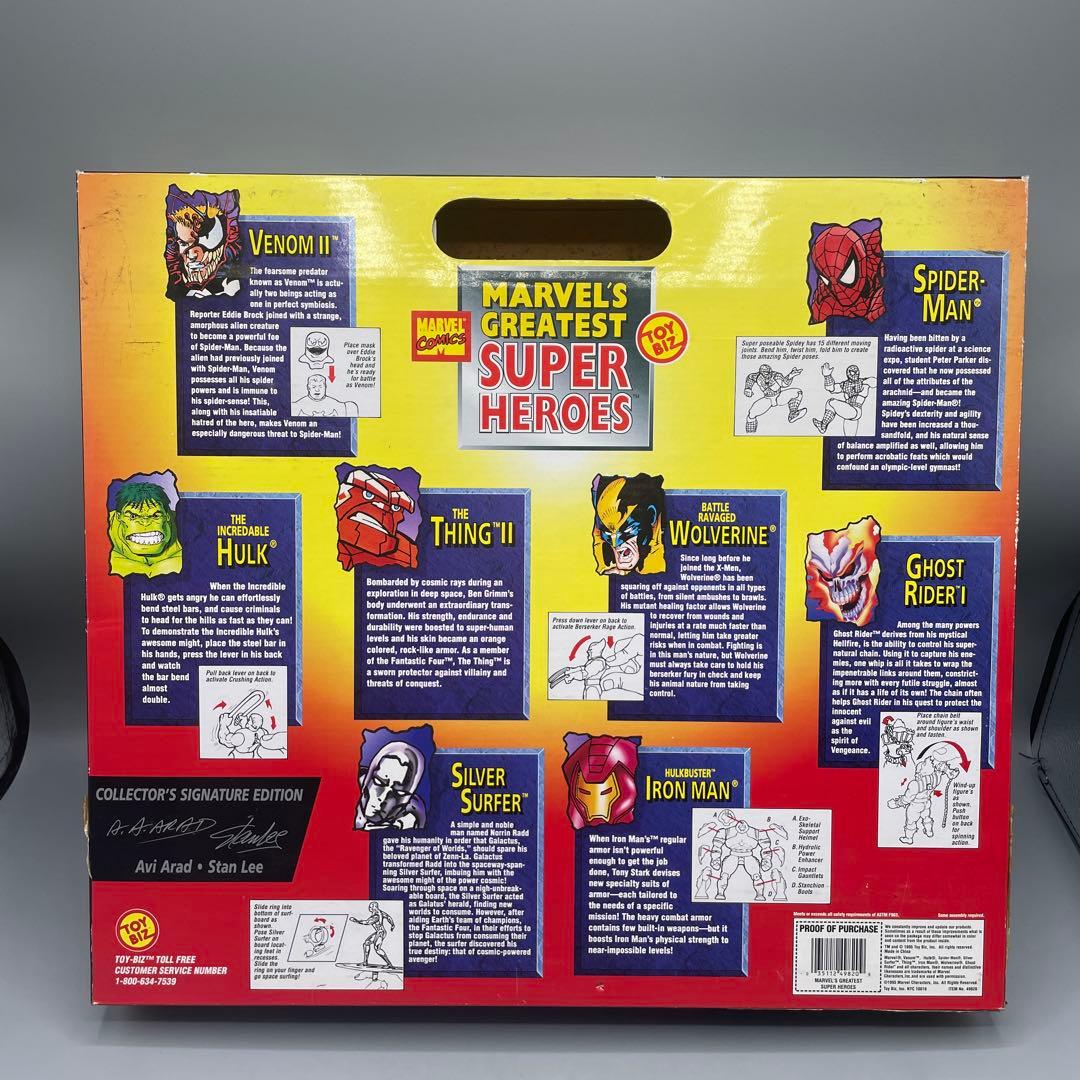 未開封 マーベル グレイテスト スーパーヒーローズ アクションフィギュア