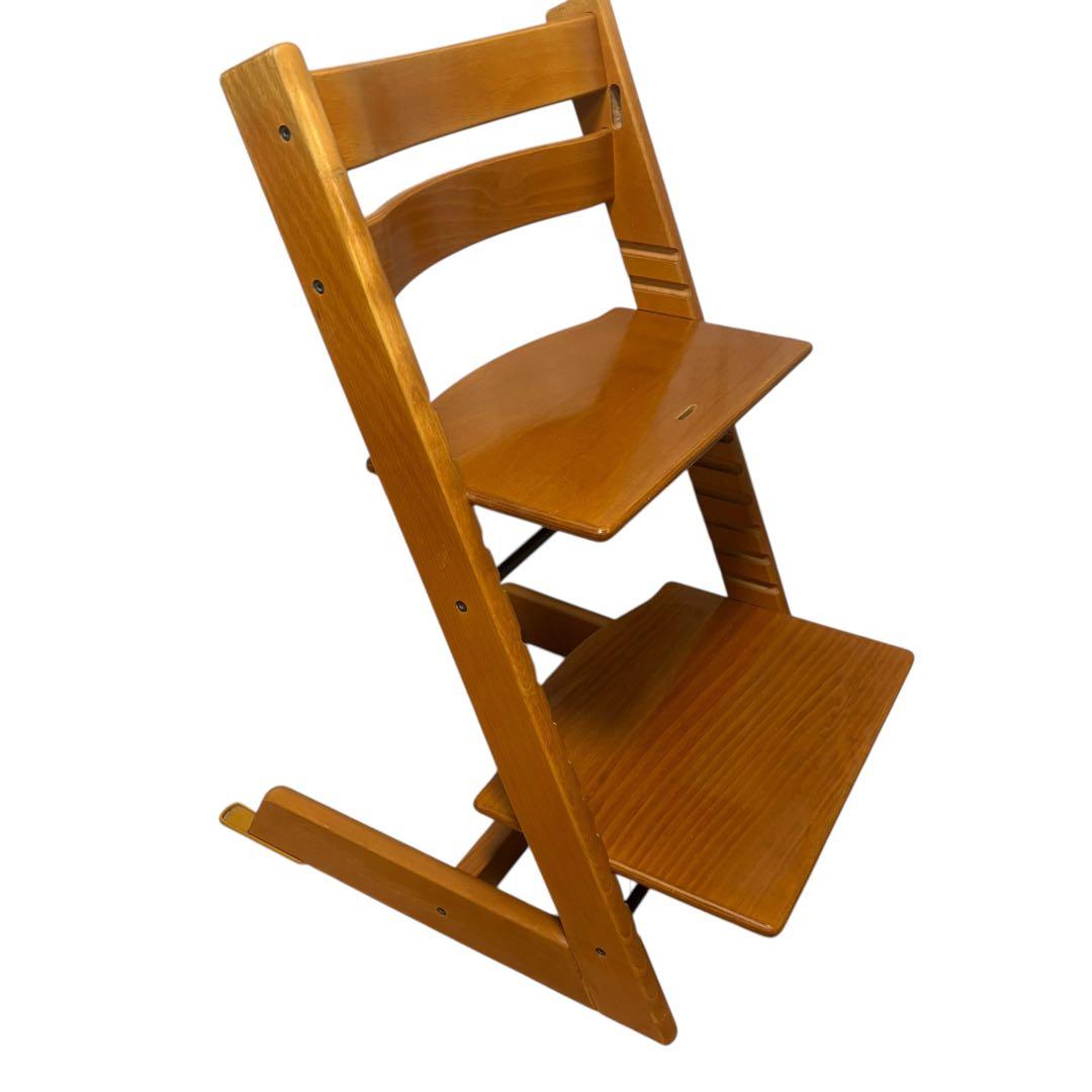 【美品】 ストッケ トリップトラップ ハイチェア ベビーチェア 北欧家具