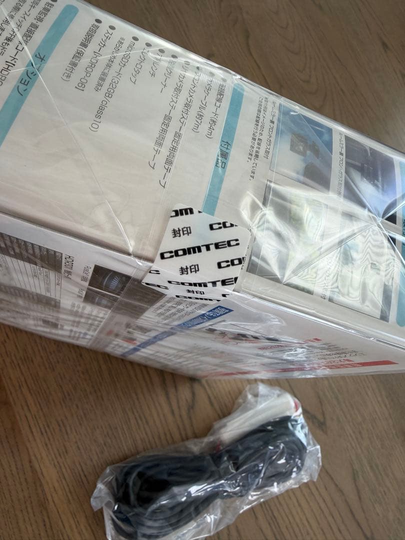 コムテック製　HDR301 ドライブレコーダー　 未使用品　駐車監視配線付き