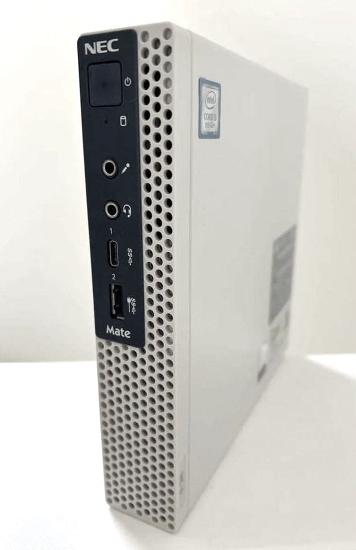 最終値下げ 美品第9世代CPU NEC Mate ミニPC コンパクトデザイン