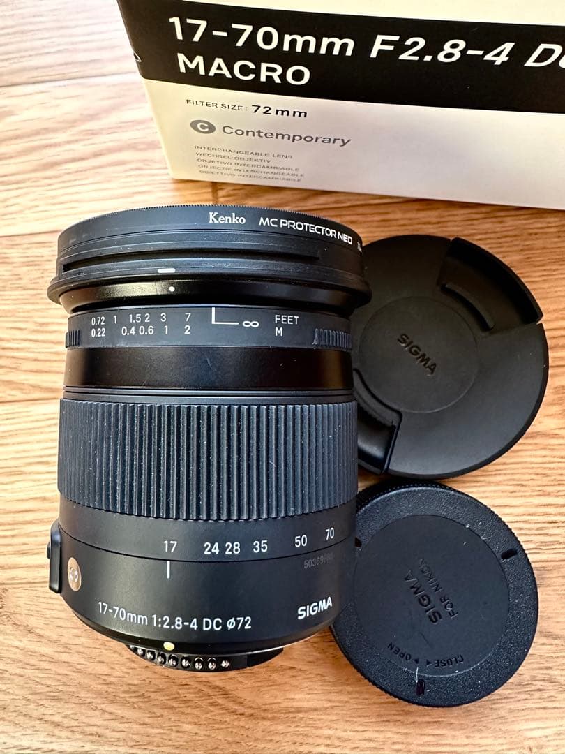 SIGMA 17-70mm F2.8-4 DC MACROニコン用
