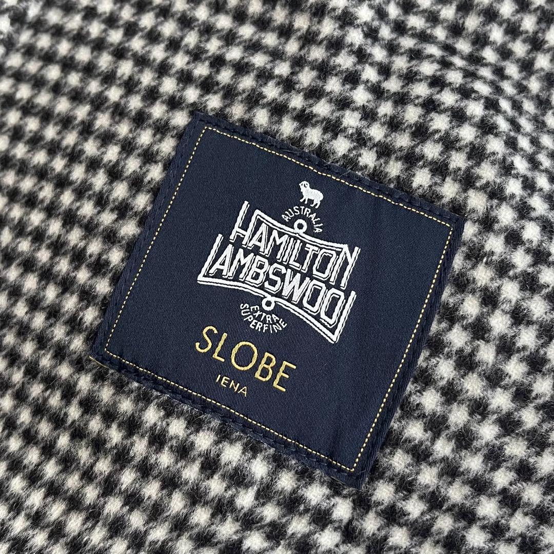 スローブイエナ HAMILTONダブルフェイスウールショートコート