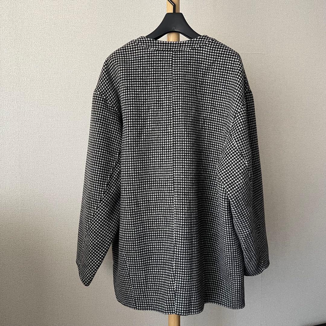 スローブイエナ HAMILTONダブルフェイスウールショートコート