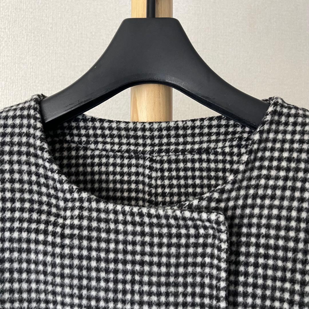 スローブイエナ HAMILTONダブルフェイスウールショートコート