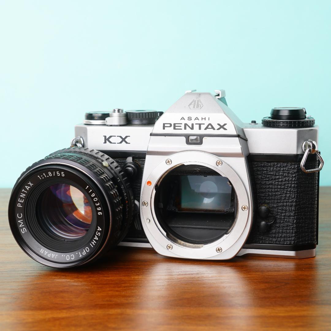 完動品◎ペンタックス KX 55mm f1.8 フィルムカメラ 015