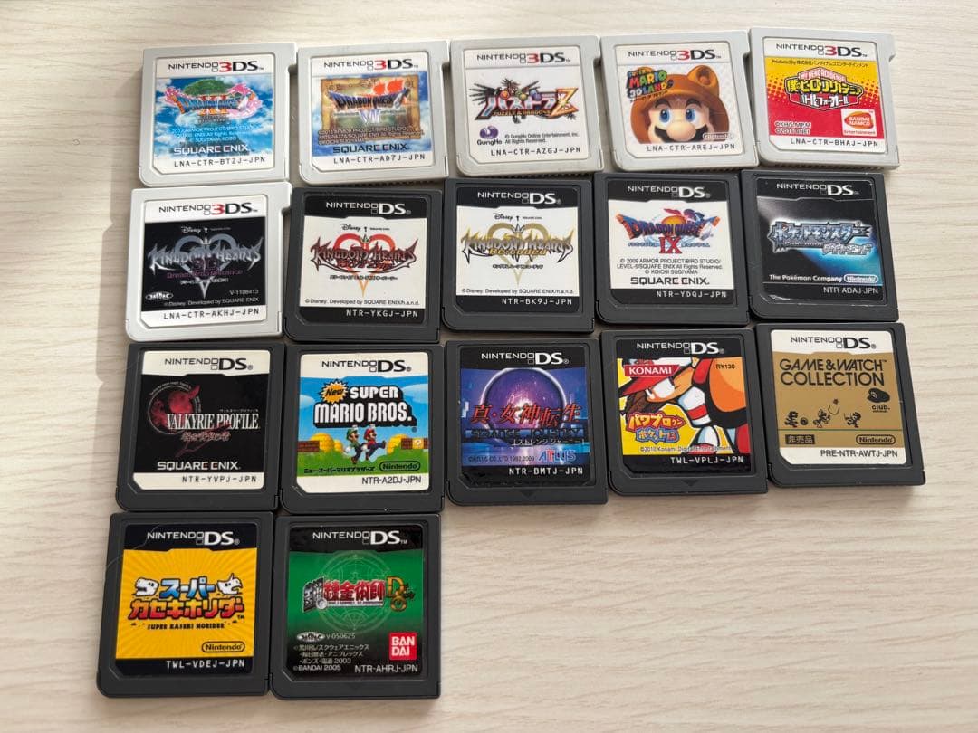 3DS DS ソフトまとめ売り 17本