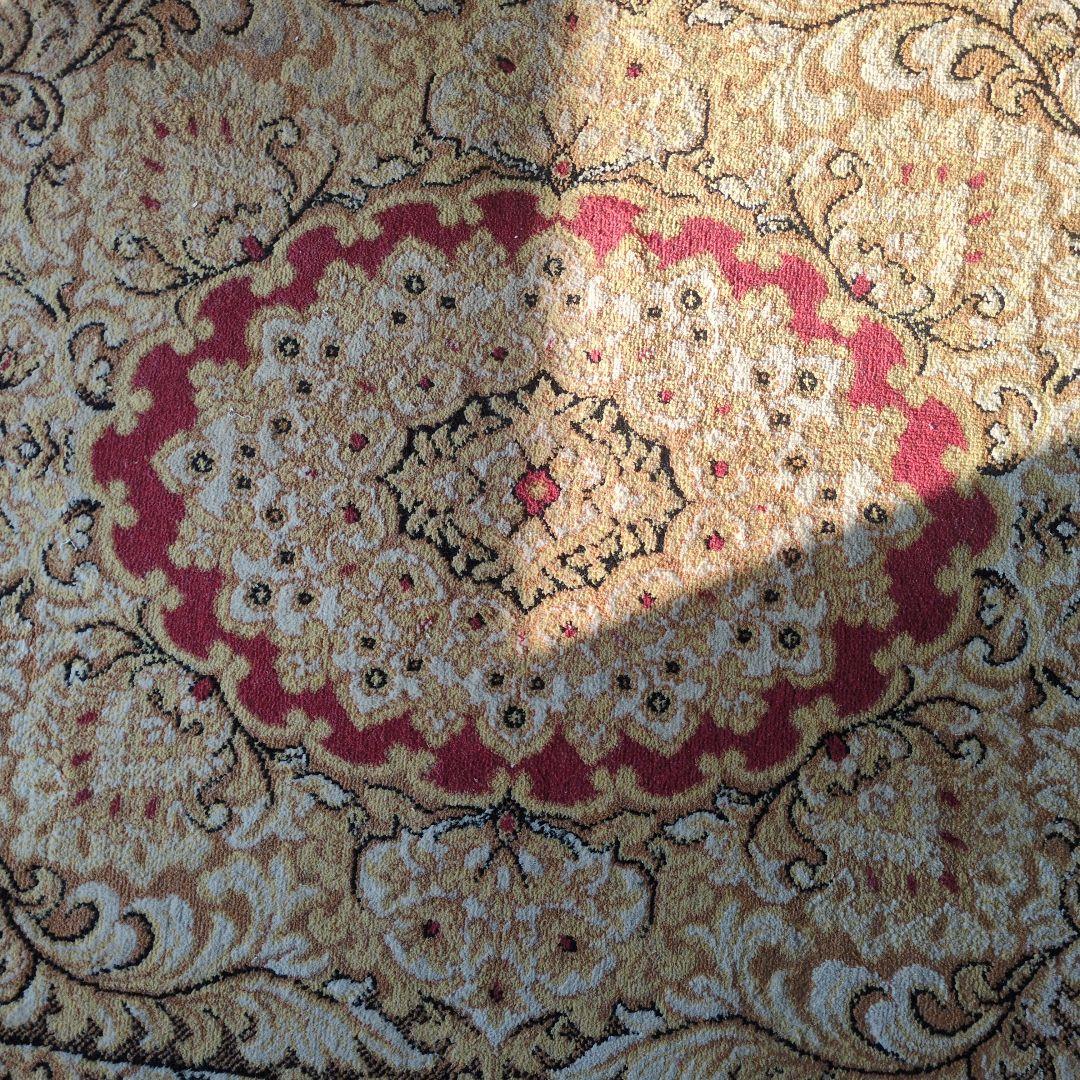 ★値下げ! 投げ売り お買い得★ペルシャ風絨毯 メダリオン柄 絨毯 センターラグ