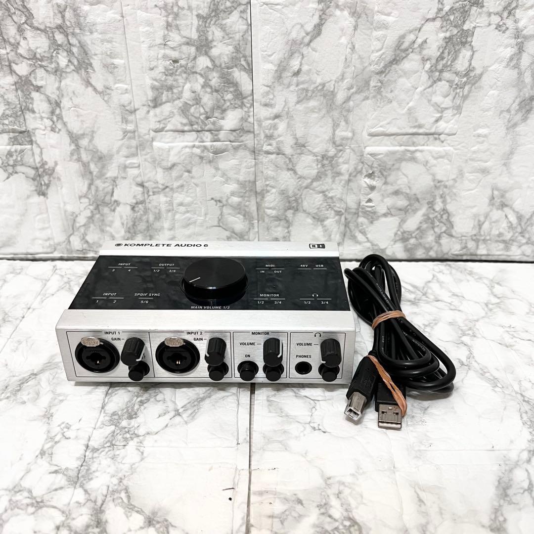 【動作品】Native Instruments KOMPLETE AUDIO 6