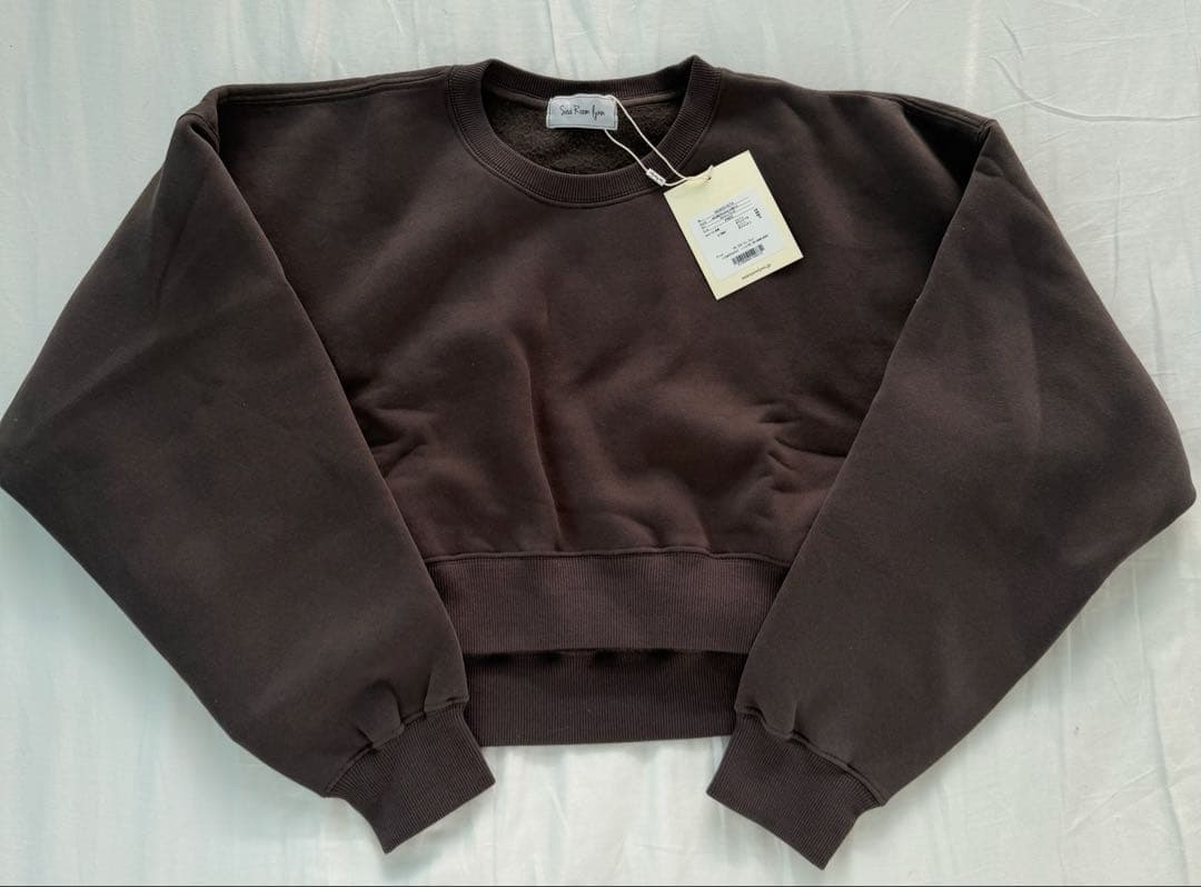 新品SeaRoomlynn VOLUMEスウェット ショートプルオーバー