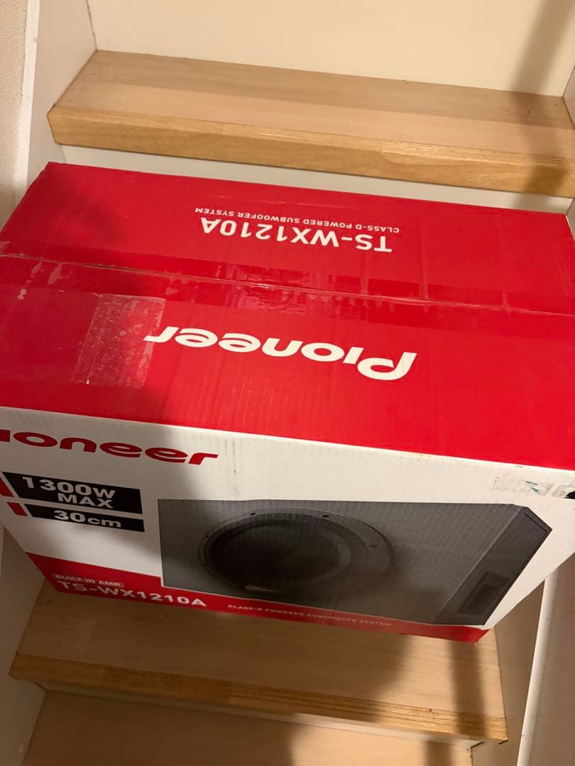Pioneer スピーカー TS-WX1210A 30cm サブウーファー