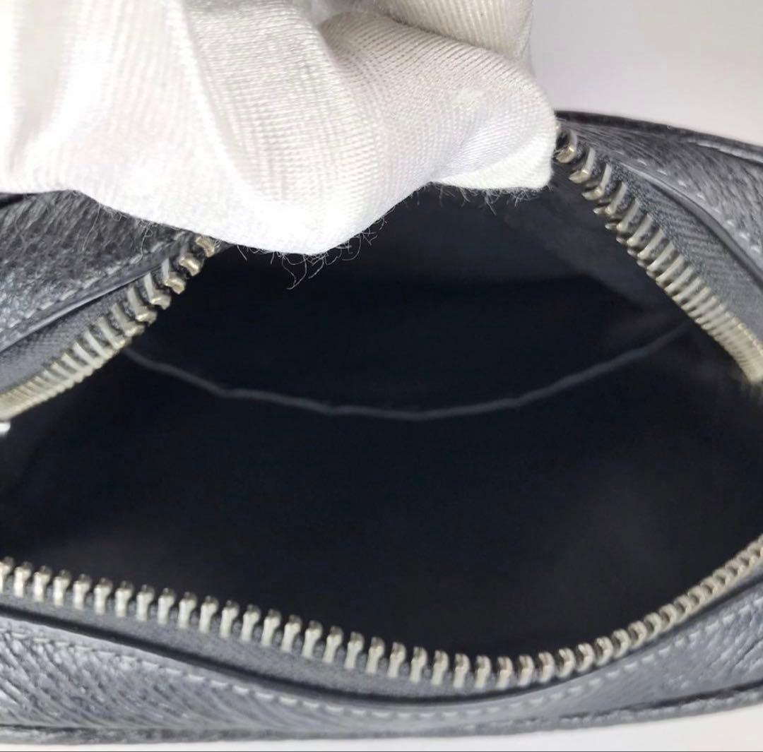 【美品】COACH コーチ クロスボディ メンズショルダーバッグ CC009 黒