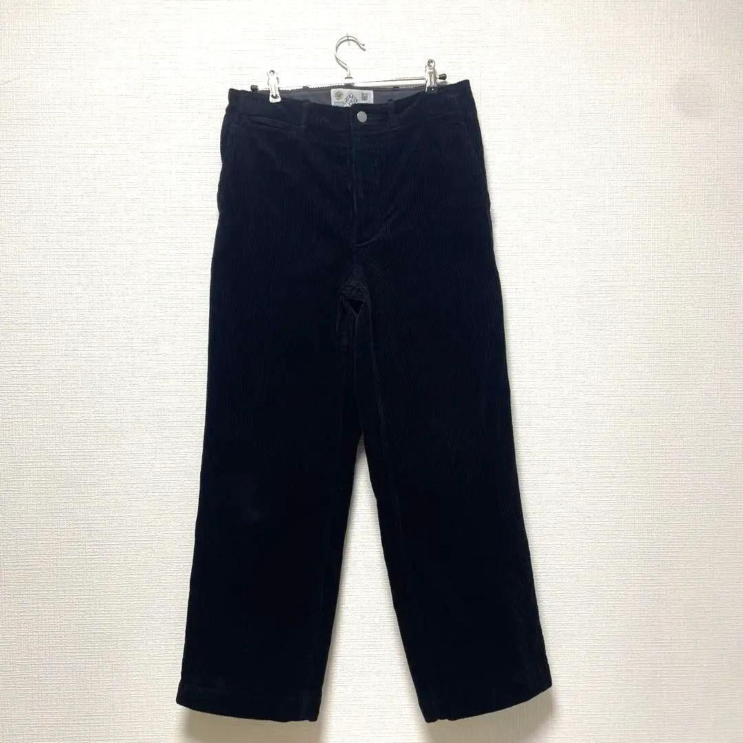 OLDMANS TAILOR オールドマンズテーラー　コーデュロイパンツ　黒　M