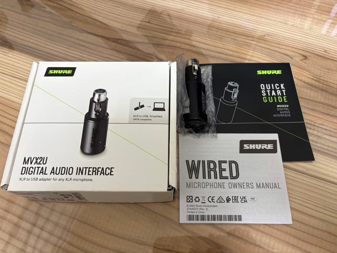 SHURE シュア MVX2U オーディオインターフェース