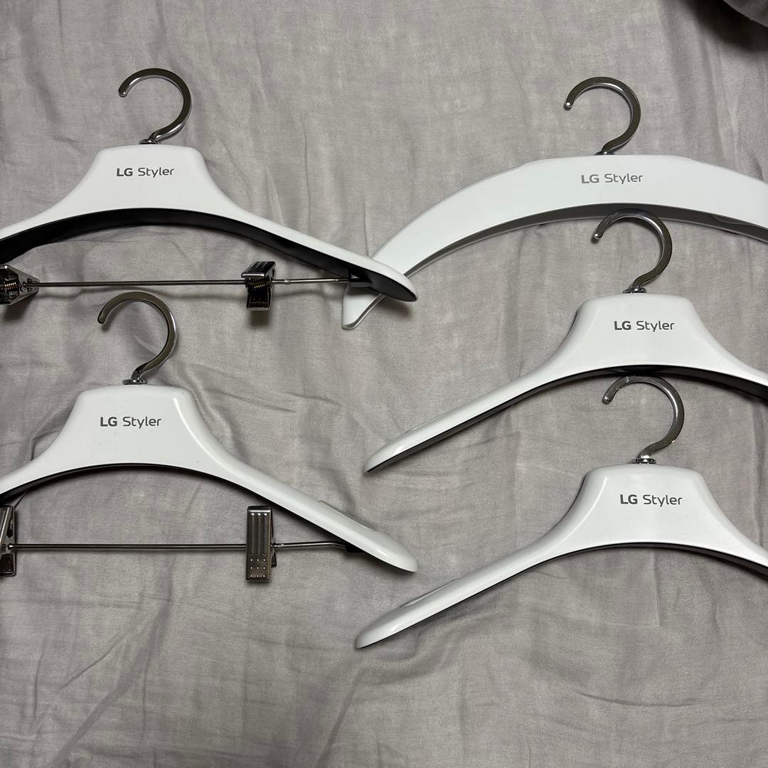 LG Styler ホワイトハンガー 5本セット パンツ2