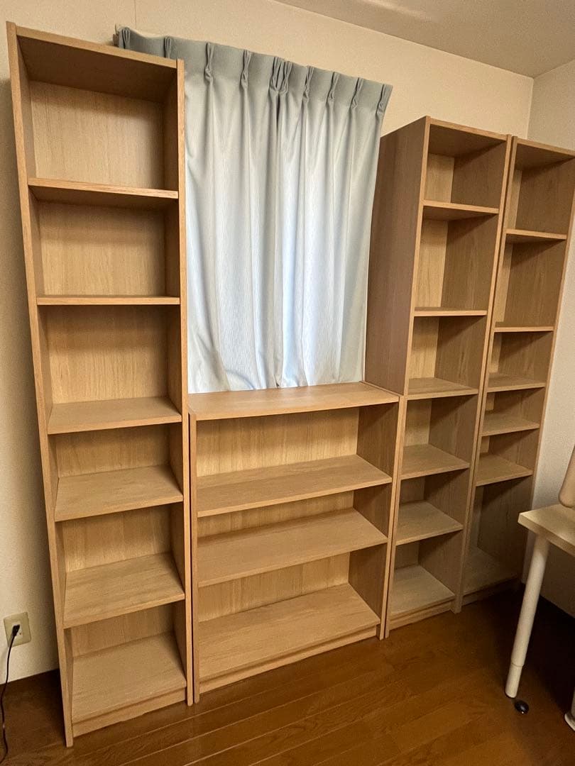OG　IKEA BILLYビリー本棚4点セット
