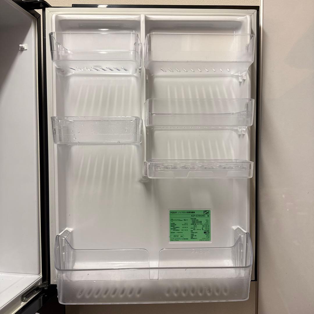 AQUA 355L 冷蔵庫