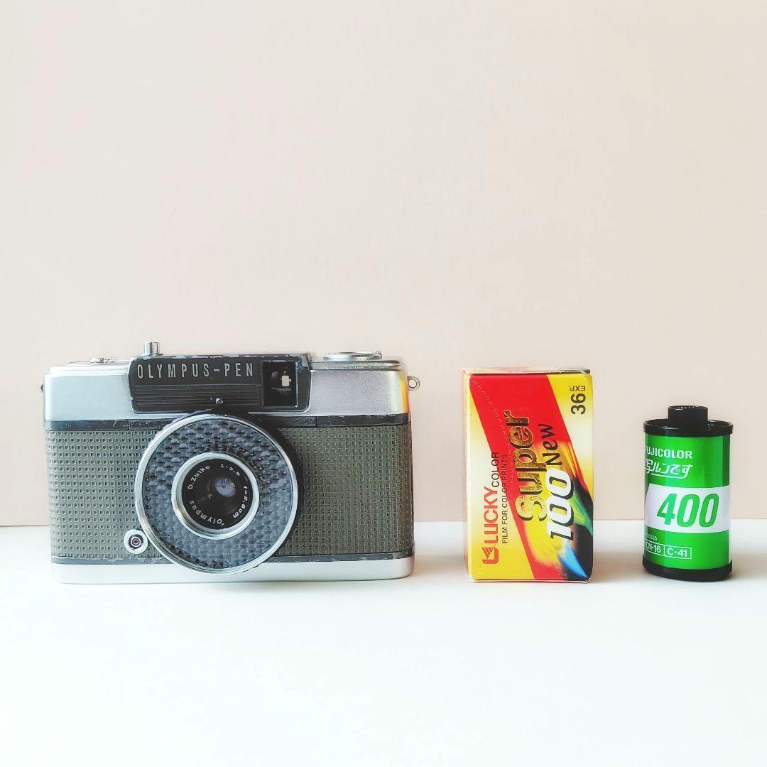 完動品　オリンパスペン EE ハーフカメラ　おまけ付き ☘️