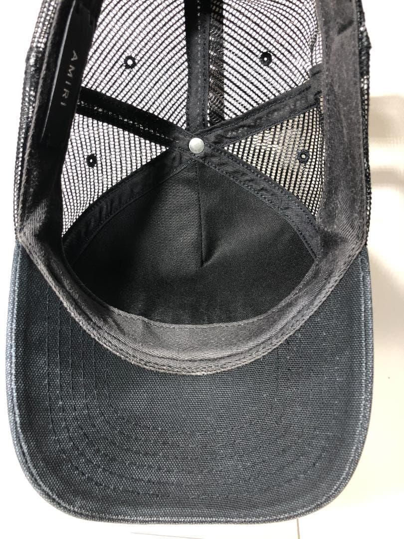 わっさん様 本物 AMIRI ブラック キャップ CORE LOGO