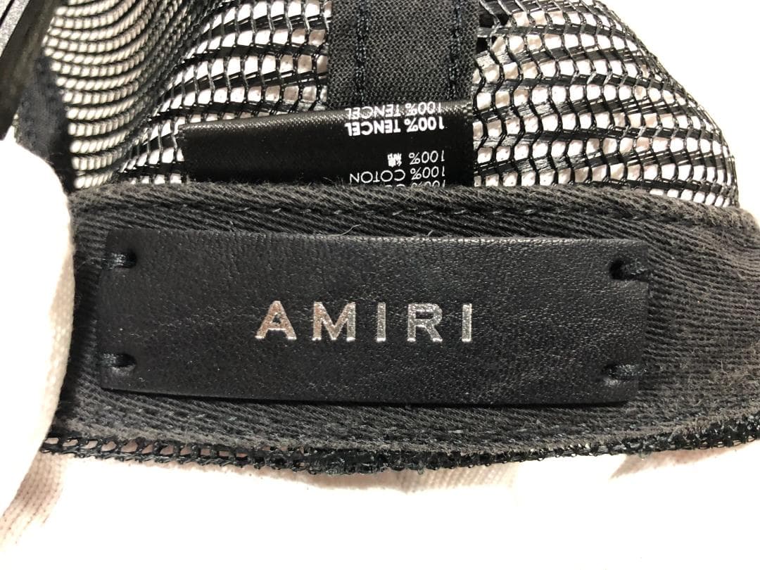 わっさん様 本物 AMIRI ブラック キャップ CORE LOGO