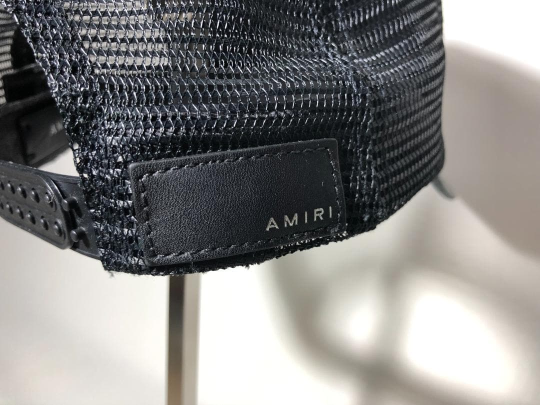 わっさん様 本物 AMIRI ブラック キャップ CORE LOGO