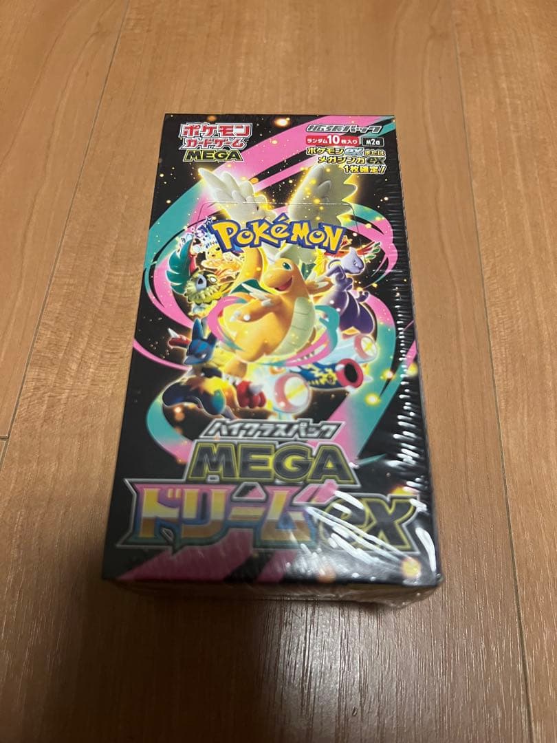 ポケモンカードゲーム MEGA ドリームEX box シュリンク付き