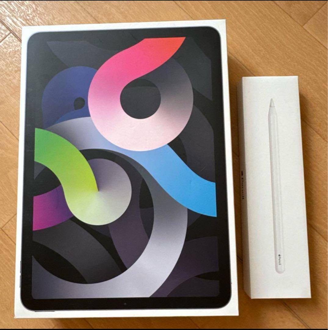 iPad Air 4スペースグレー 64G Apple Pencil付き
