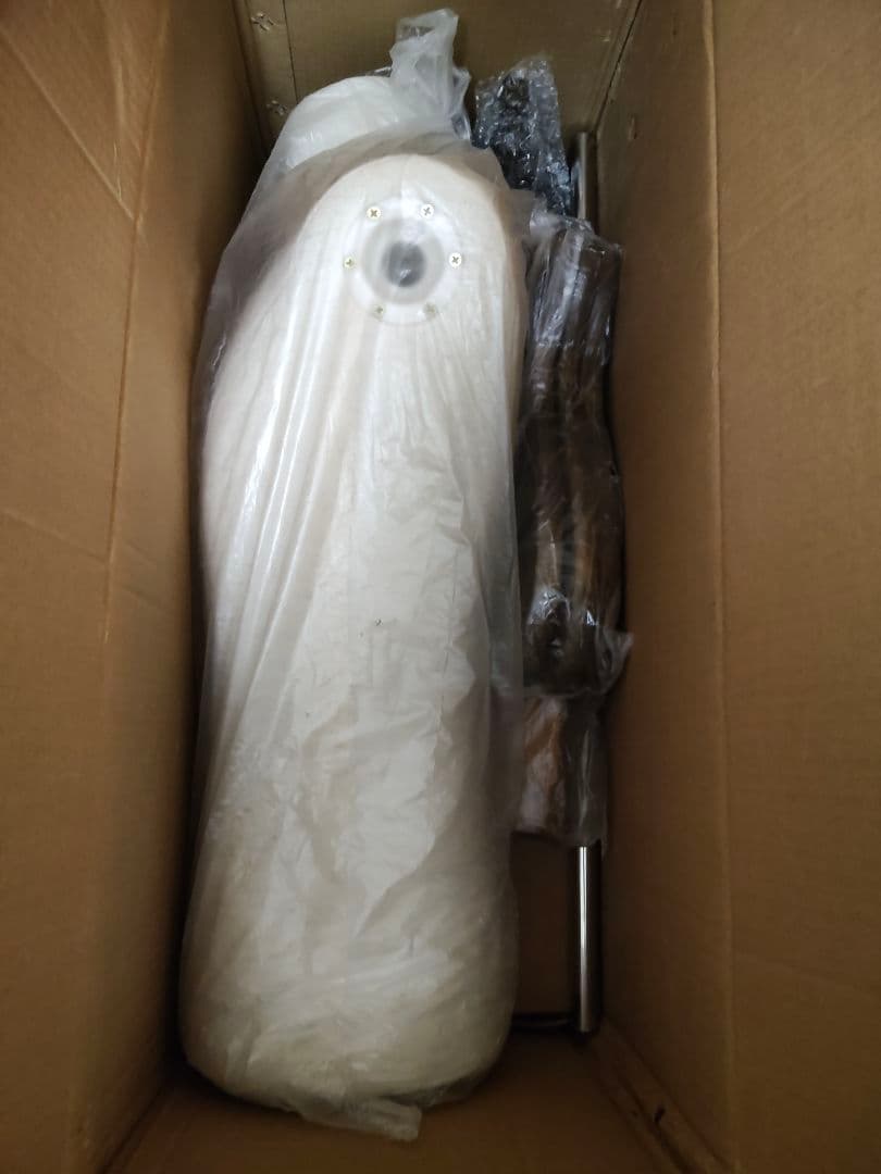 新品未開封　洋裁用ボディ　男性トルソー　腕付き　メンズ　マネキン　木製