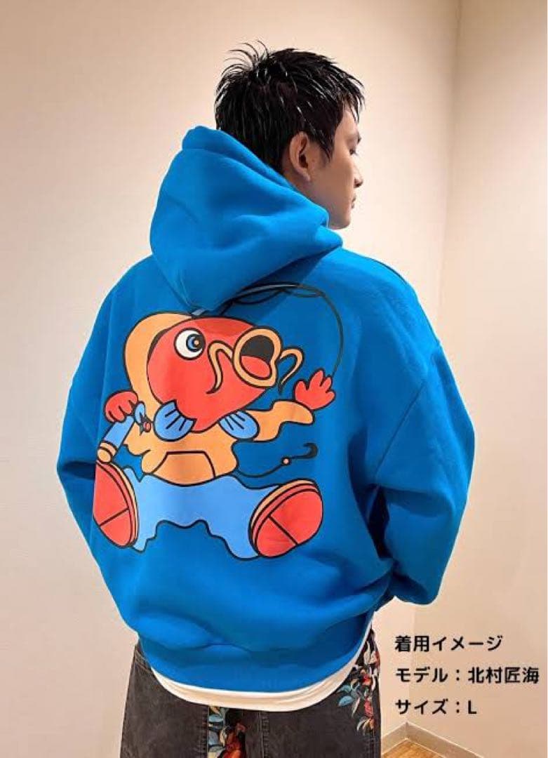 DISH// 北村匠海生誕　鯉太郎プルオーバー Lサイズ
