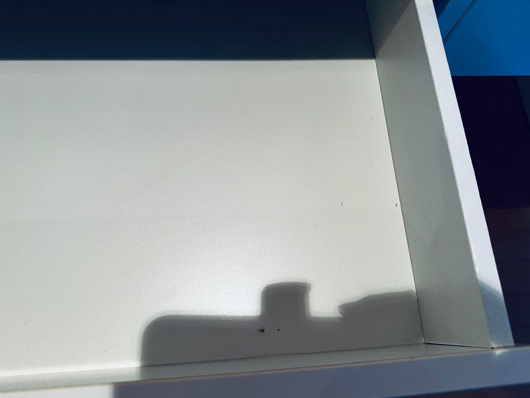 【送料込み】IKEA ミッケ ホワイトデスク 142cm 2引き出し